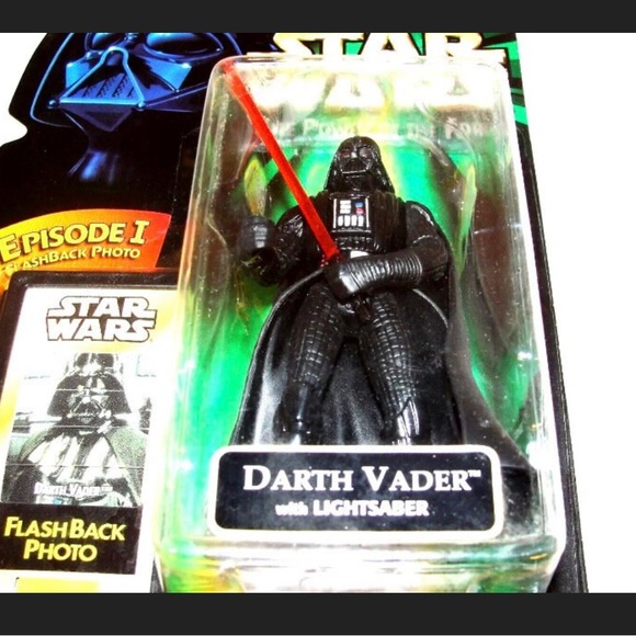 Vintage Kenner Star Wars POTF Darth Vader Collectible Figure - Picture 3 of 4